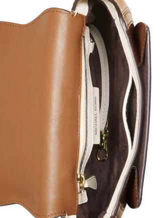 Michael Michael Kors Jolene Tricolor Saddle Crossbody