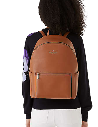 Kate Spade New York Leila Pebbled Leather Large Dome Backpack