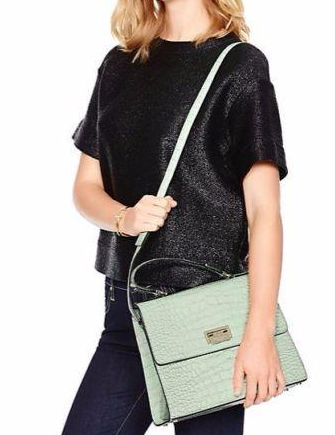 Kate Spade New York Knightsbridge Doris Croc Embossed Satchel