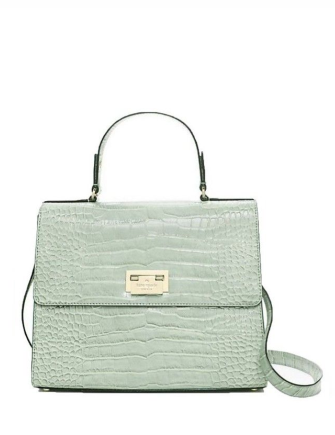 Kate Spade New York Knightsbridge Doris Croc Embossed Satchel