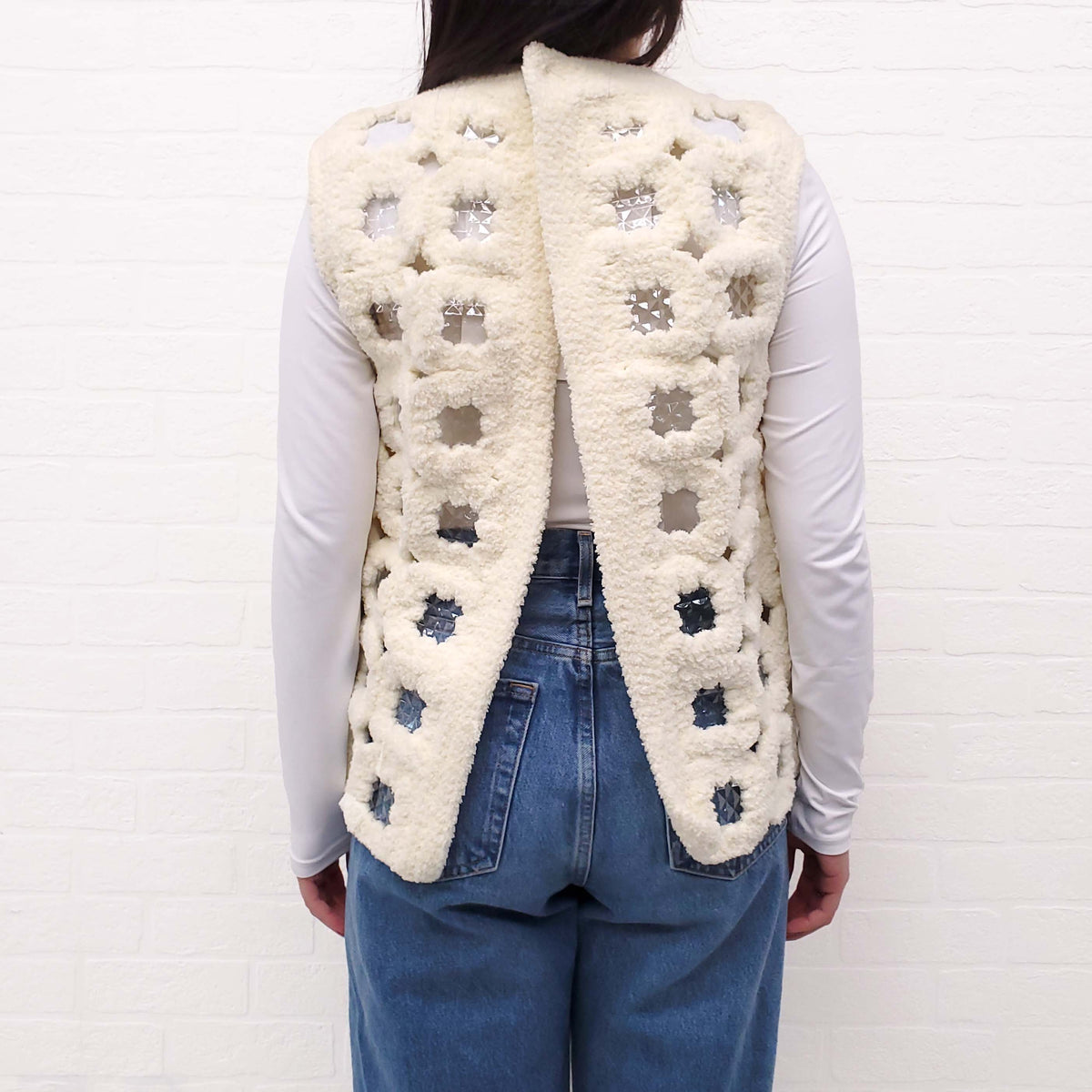LEJE YELLOW 'SECOND SKIN' VEST - O/S