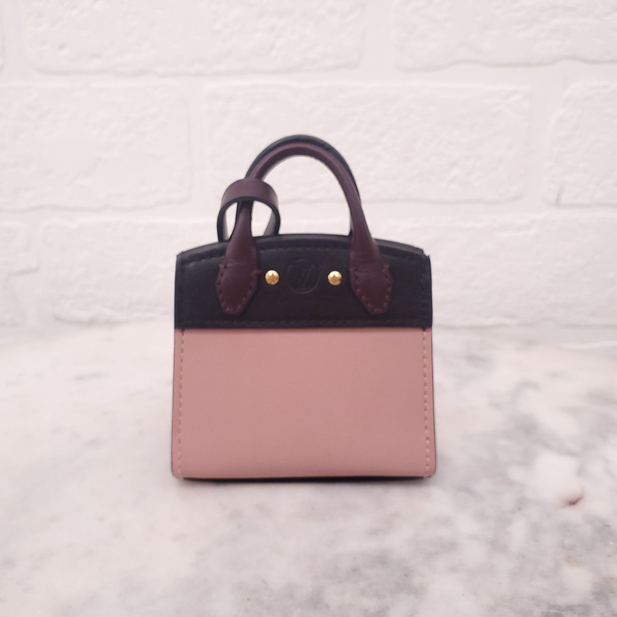 LOUIS VUITTON PINK PURSE BAG CHARM