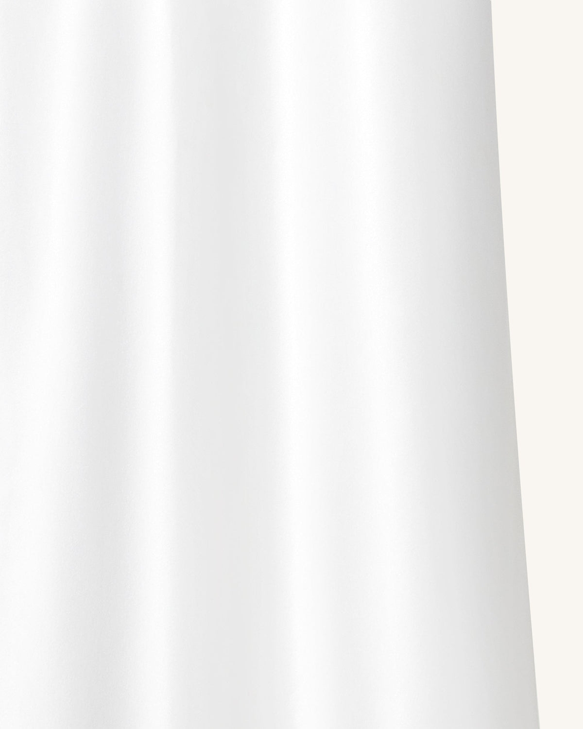 Liquid Satin Mermaid Maxi Skirt - White