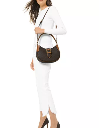 Michael Michael Kors Signature Lillian Shoulder Bag