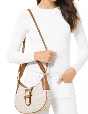 Michael Michael Kors Signature Lillian Shoulder Bag