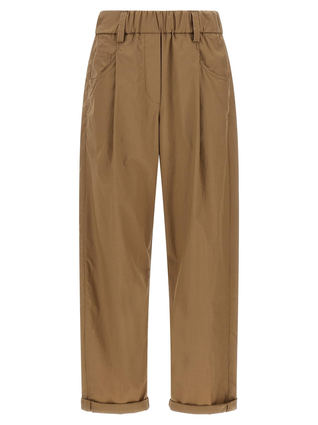 Brunello Cucinelli Women 'Track' Poplin Pants