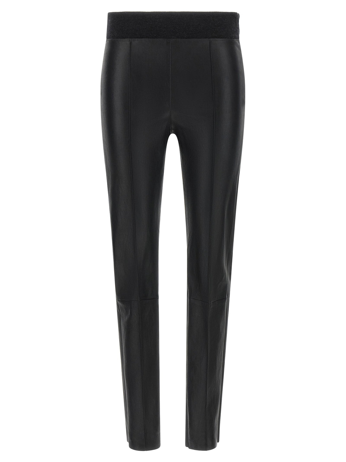 Brunello Cucinelli Women Stretch Nappa Leather Leggings