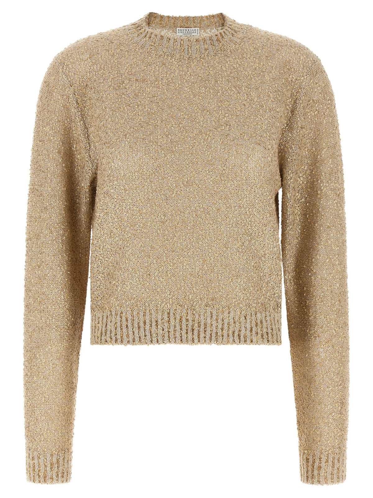 Brunello Cucinelli Women Micro Sequin Sweater