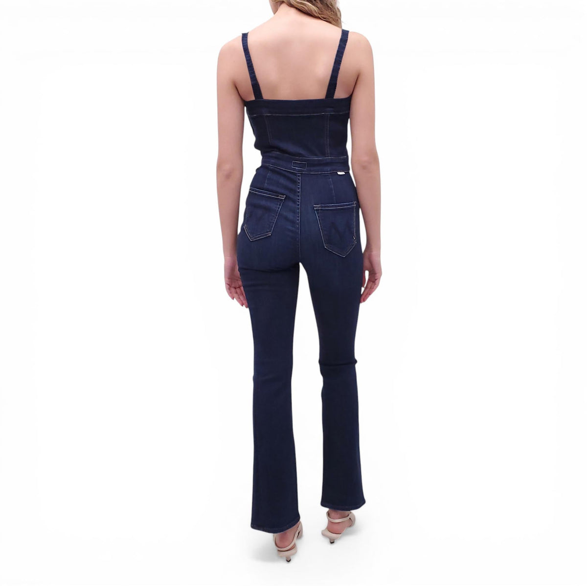 MOTHER DENIM OVERALLS - SIZE 24