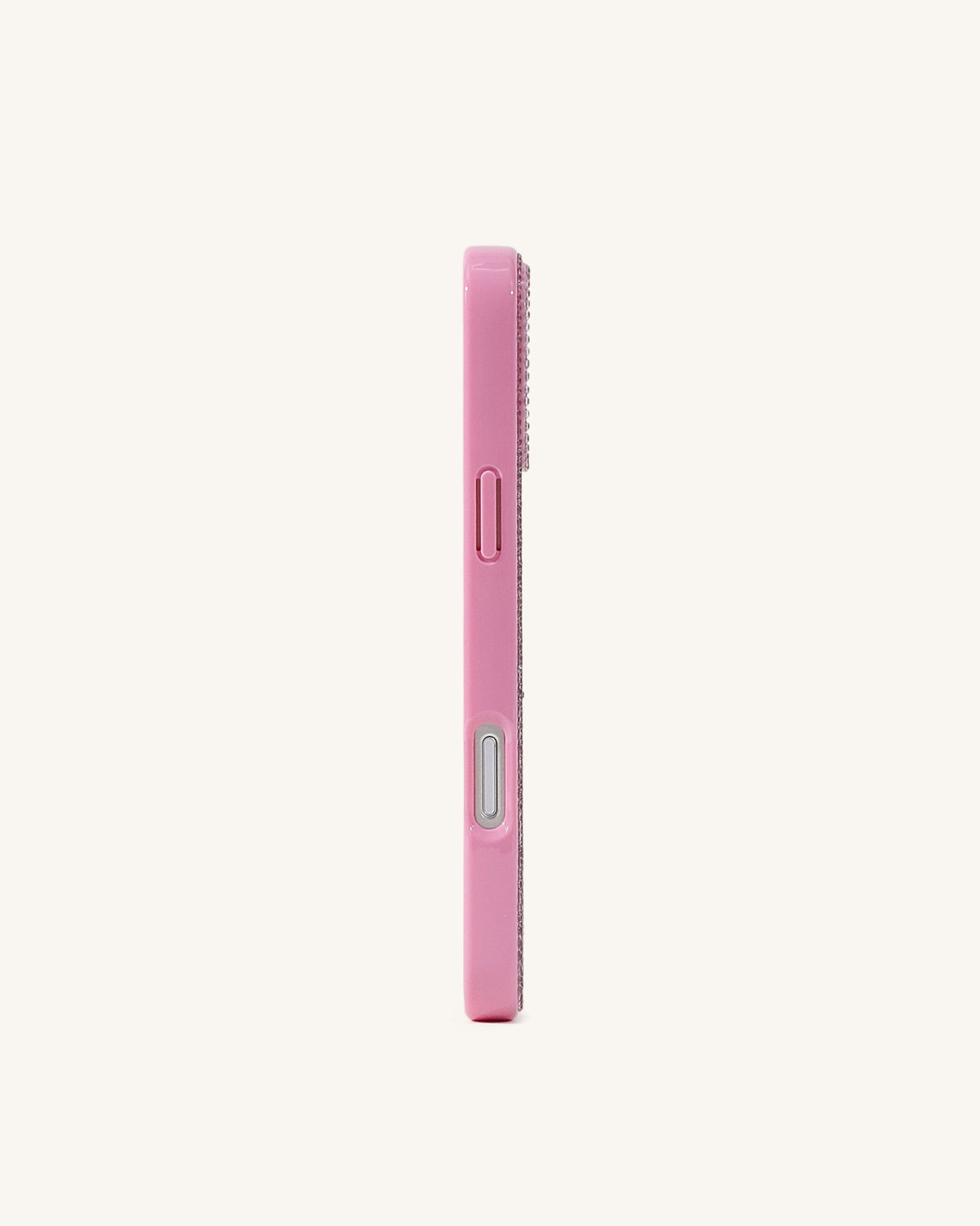 Angel Bunny Glitter Phone Case - Pink