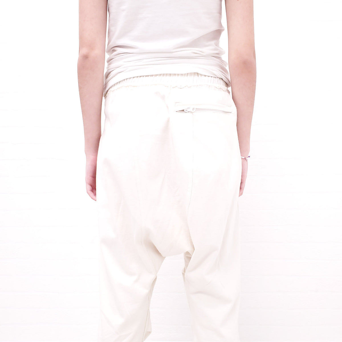 R13 CREAM HAREM SWEATPANTS - SIZE XS