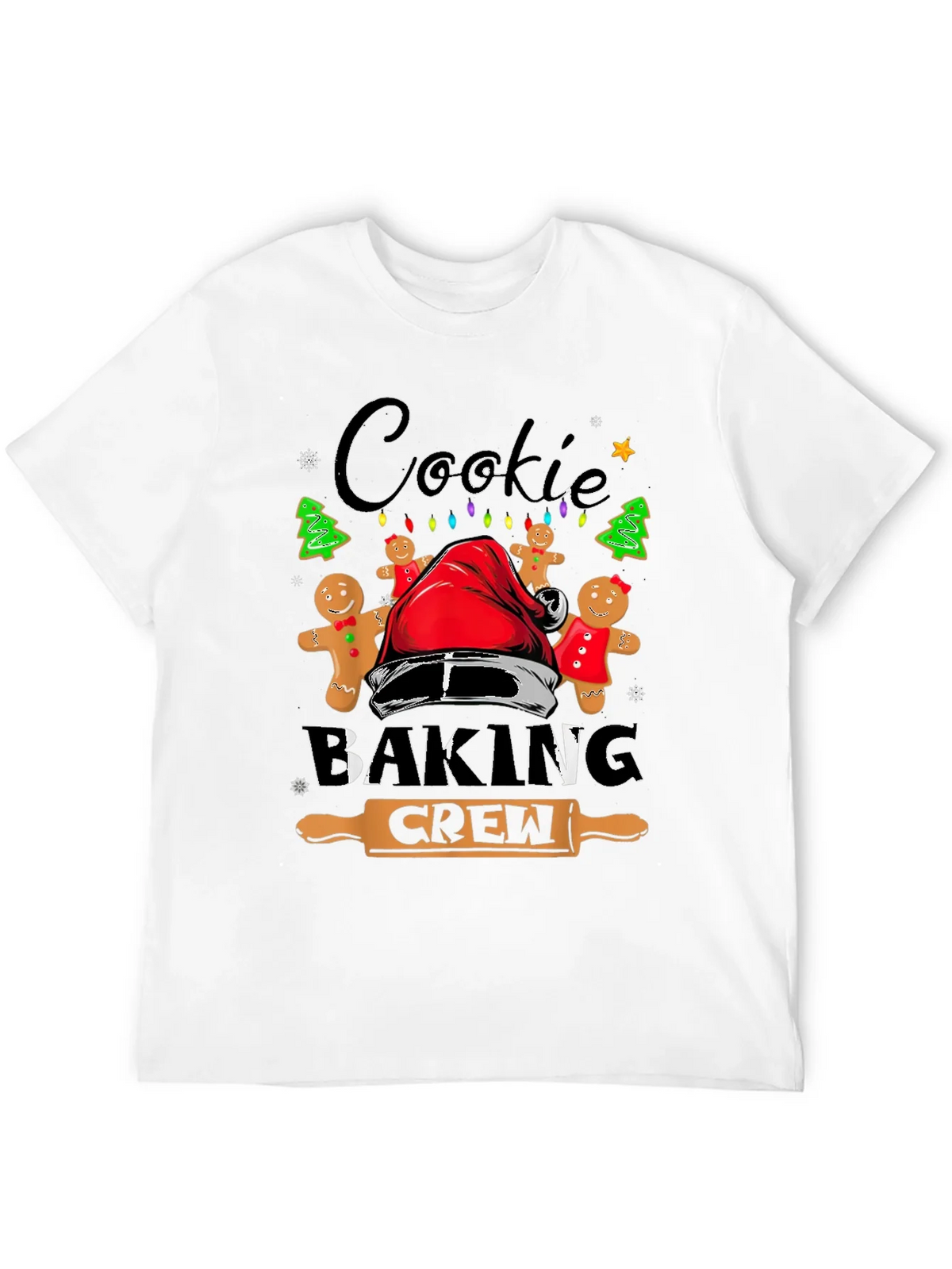 Cookie Baking Crew Christmas T-Shirt