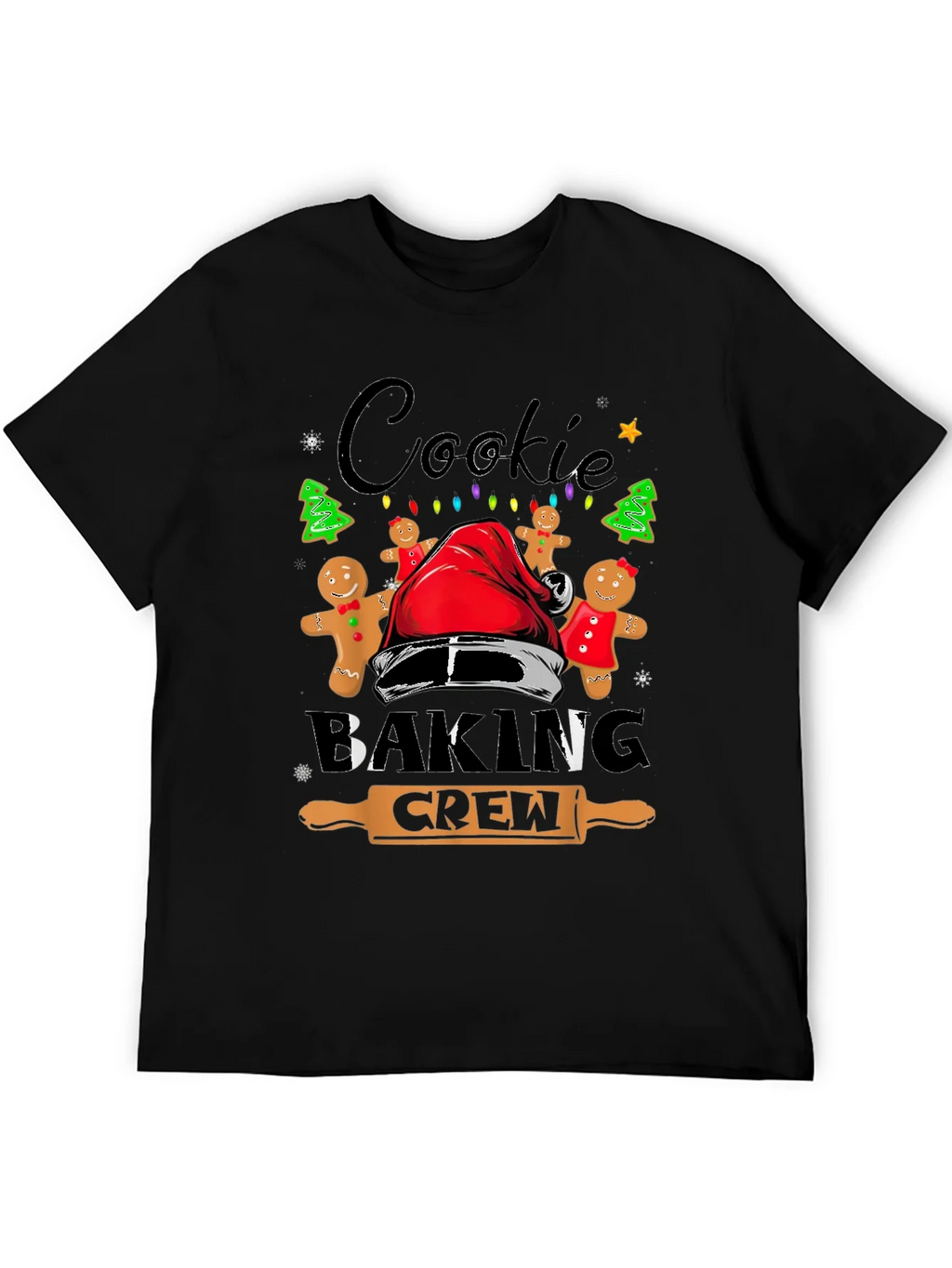 Cookie Baking Crew Christmas T-Shirt