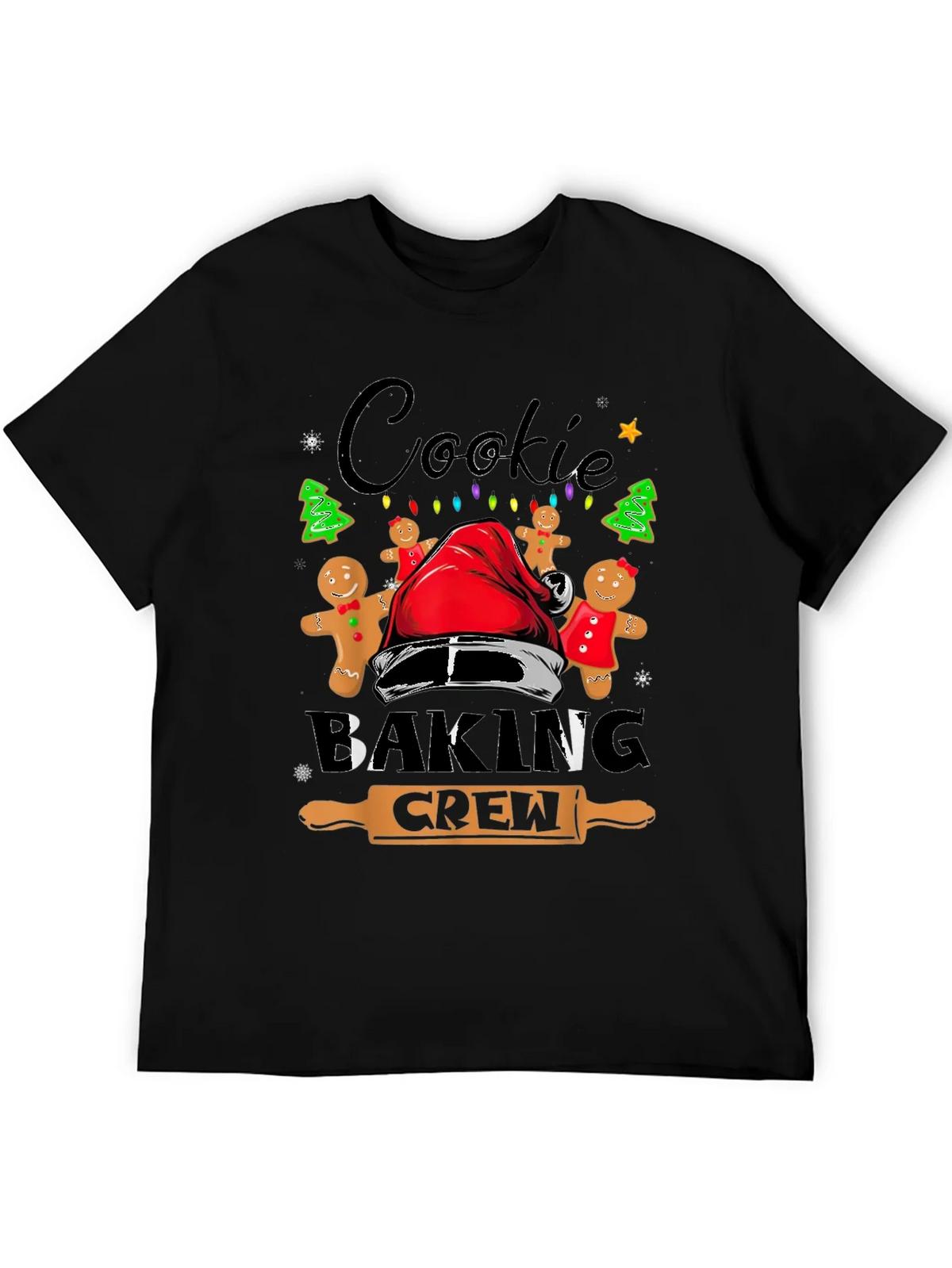 Cookie Baking Crew Christmas T-Shirt