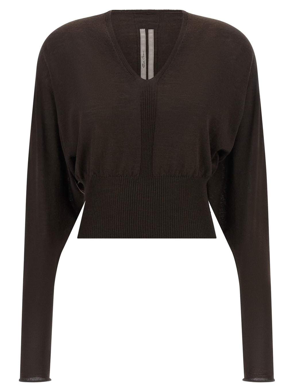 Rick Owens Women 'V Cropped' Top