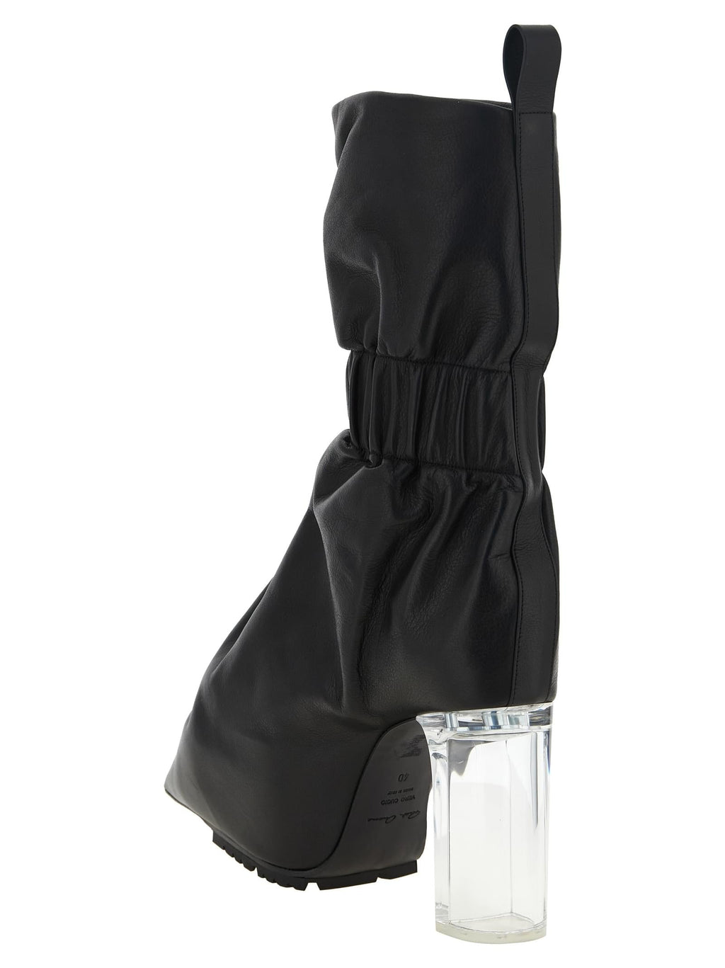 Rick Owens Women 'Pull On Cuffed Taquito' Ankle Boots