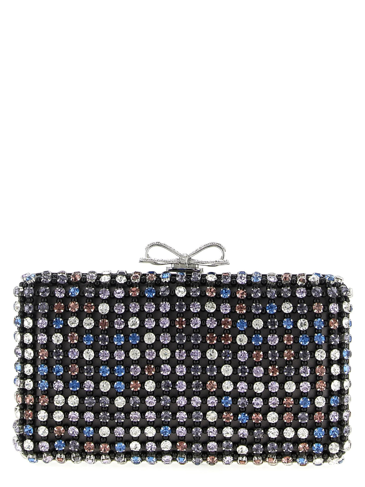 Self Portrait Women 'Multi Crystal Chainmail' Clutch