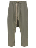 Rick Owens Men 'Drawstring Cropped' Pants
