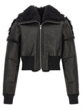 Rick Owens Men 'Flight Jkt Cropped' Bomber Jacket