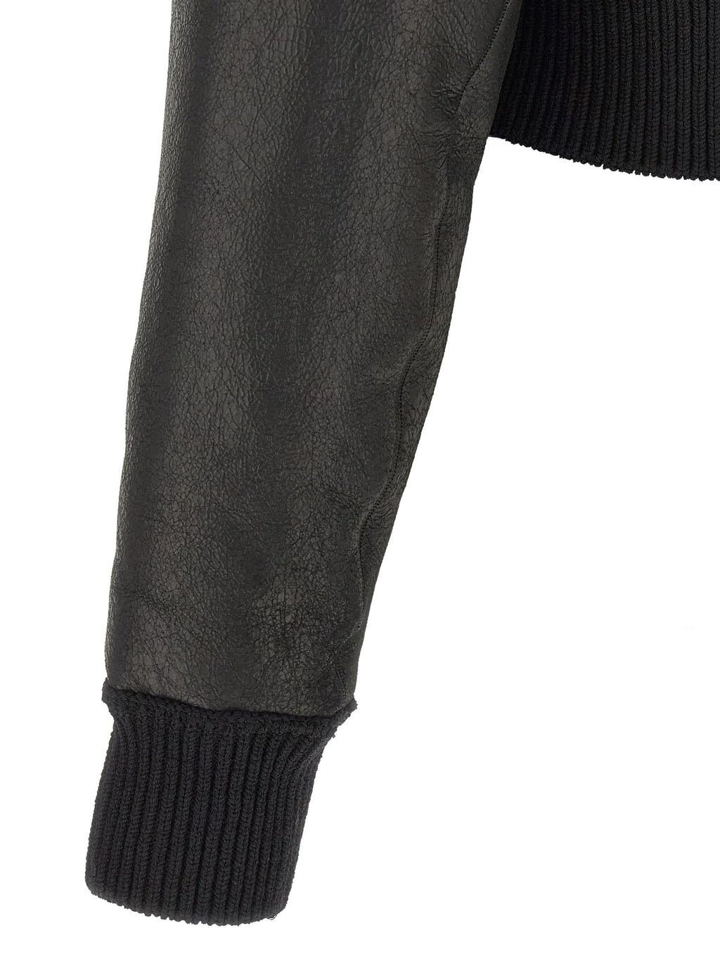 Rick Owens Men 'Flight Jkt Cropped' Bomber Jacket