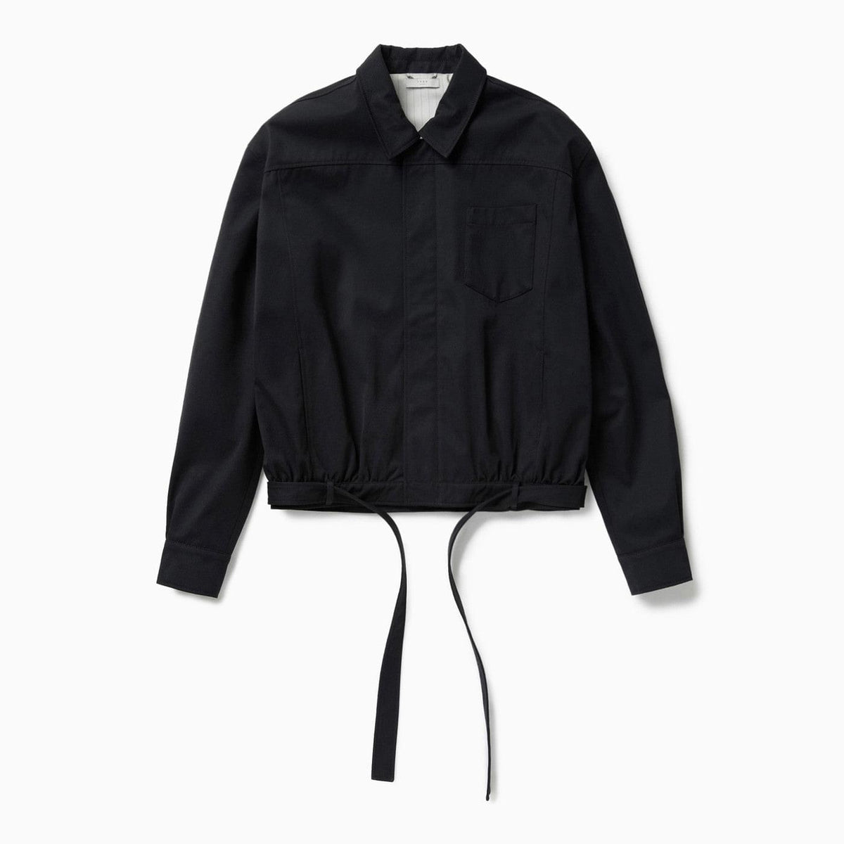 1989 Studio Dark Blue Short Trench Jacket Women