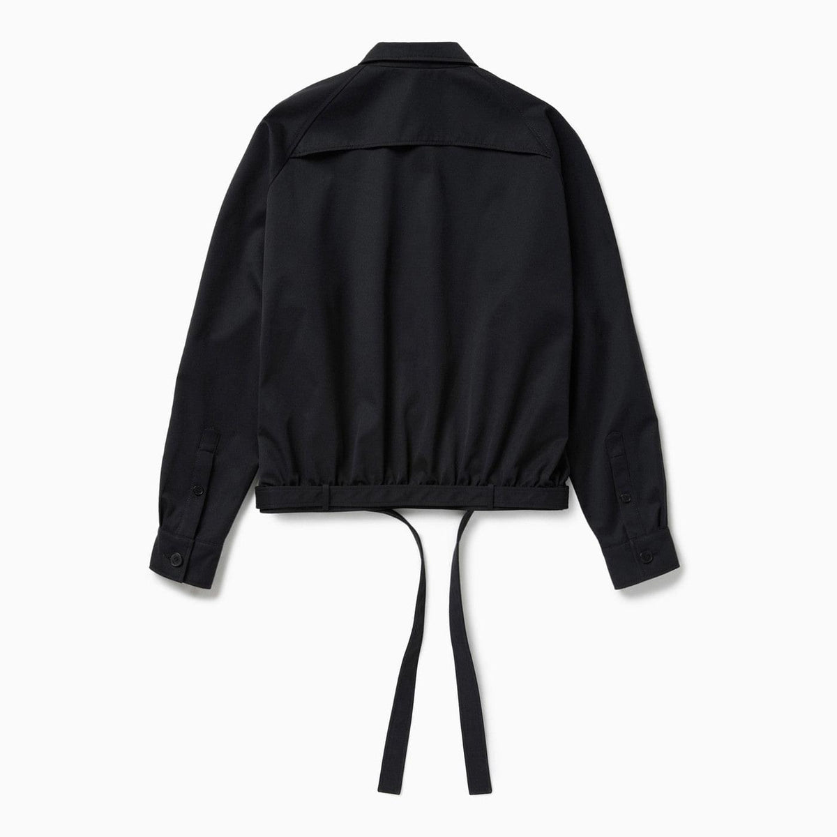 1989 Studio Dark Blue Short Trench Jacket Women