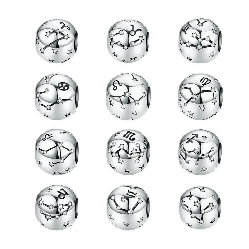 Sparkling Astrology Signs Zodiac Constellation Charms
