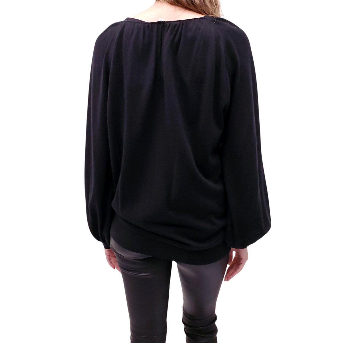 TOM FORD BLACK SWEATER - SIZE S
