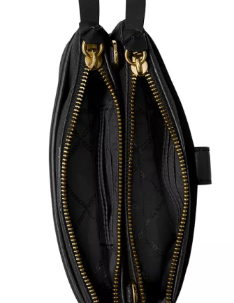 Michael Michael Kors Tab Leather Crossbody Bag