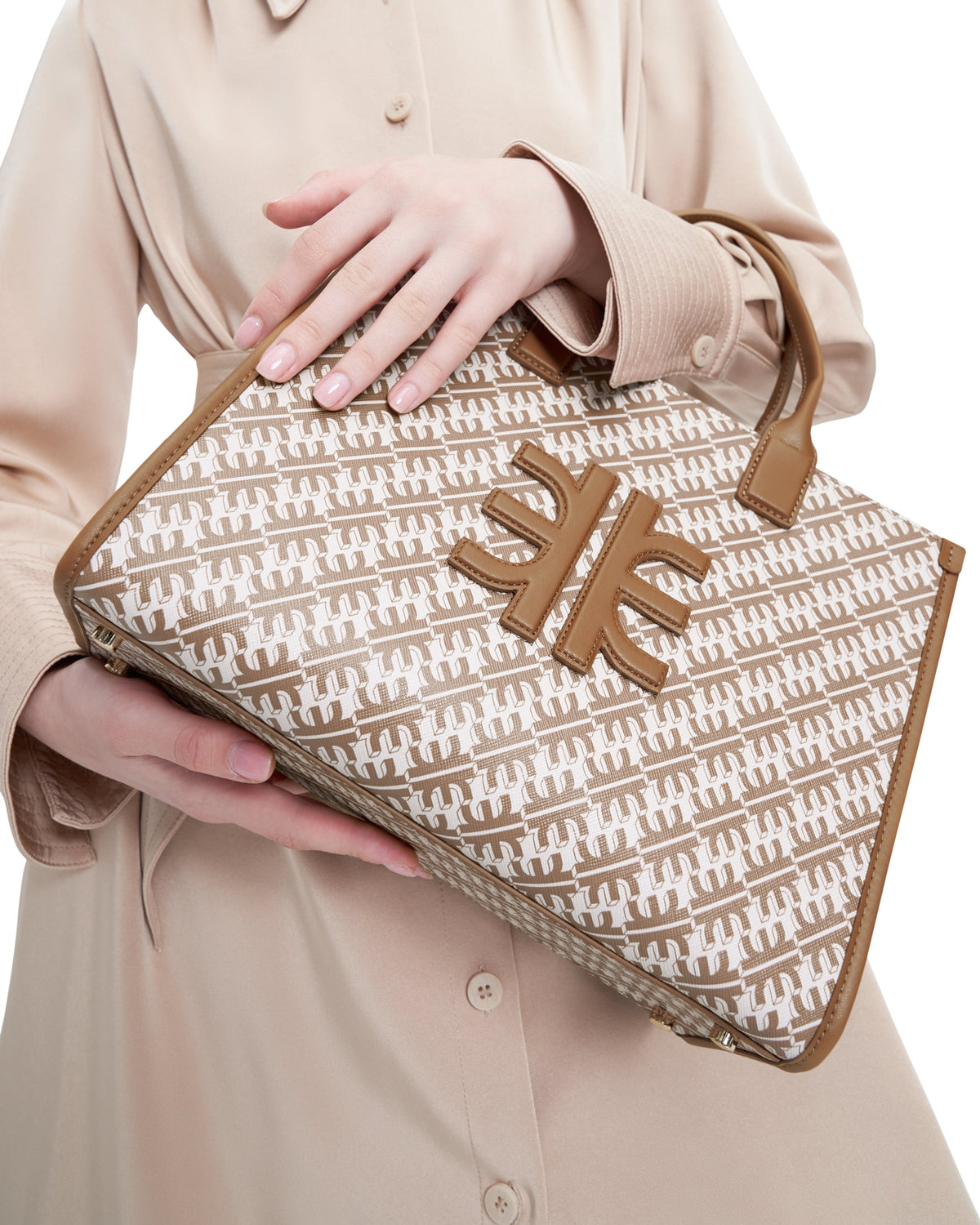 FEI Medium Tote Bag - Brown