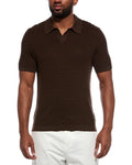 Onia Textured Johnny Collar Polo Shirt