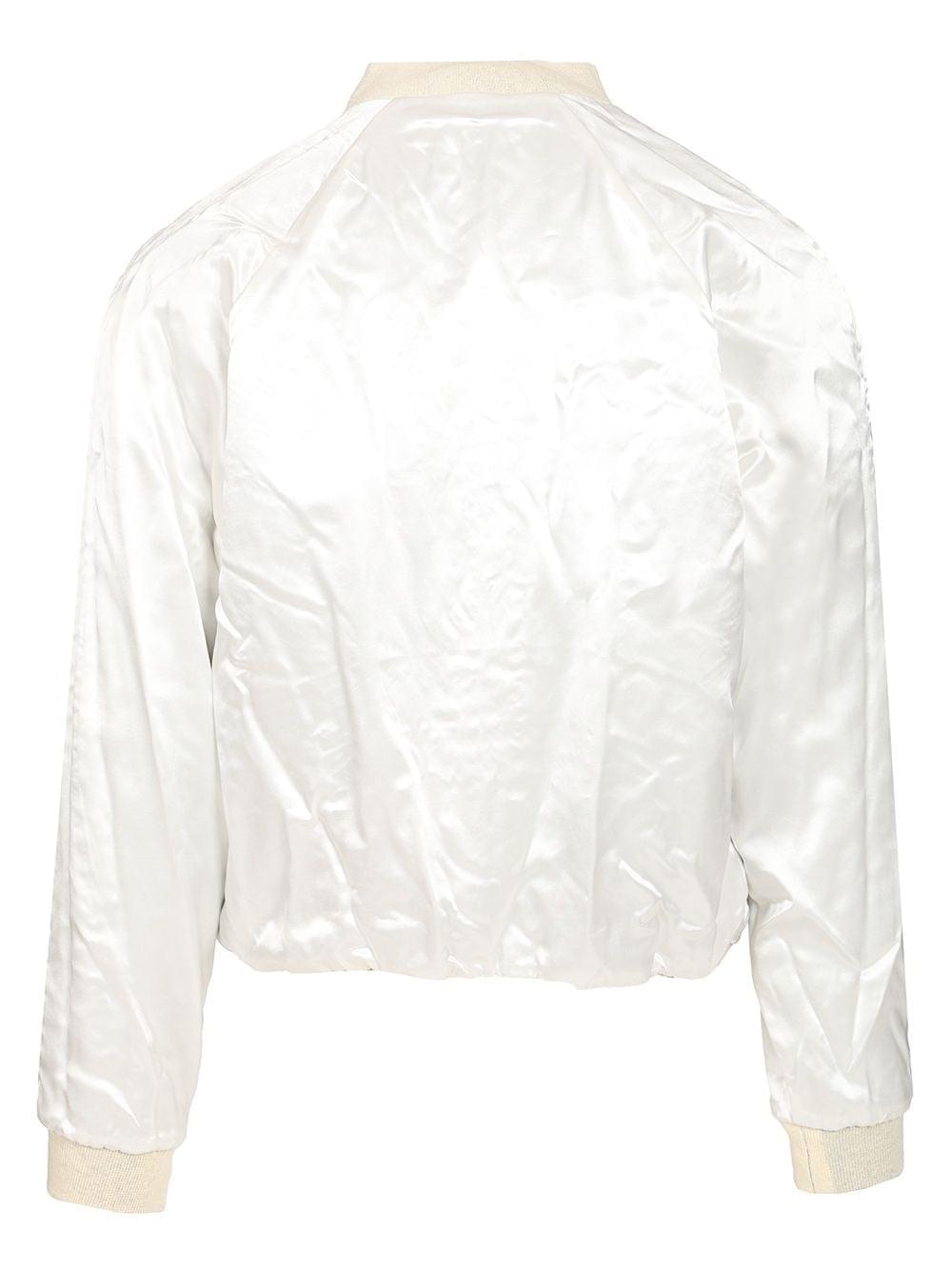 Diesel Men Reversible Satin Bomber Jacket