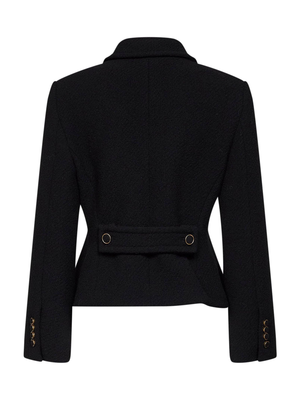 Chloé Women Black Wool Blend Bouclette Jacket