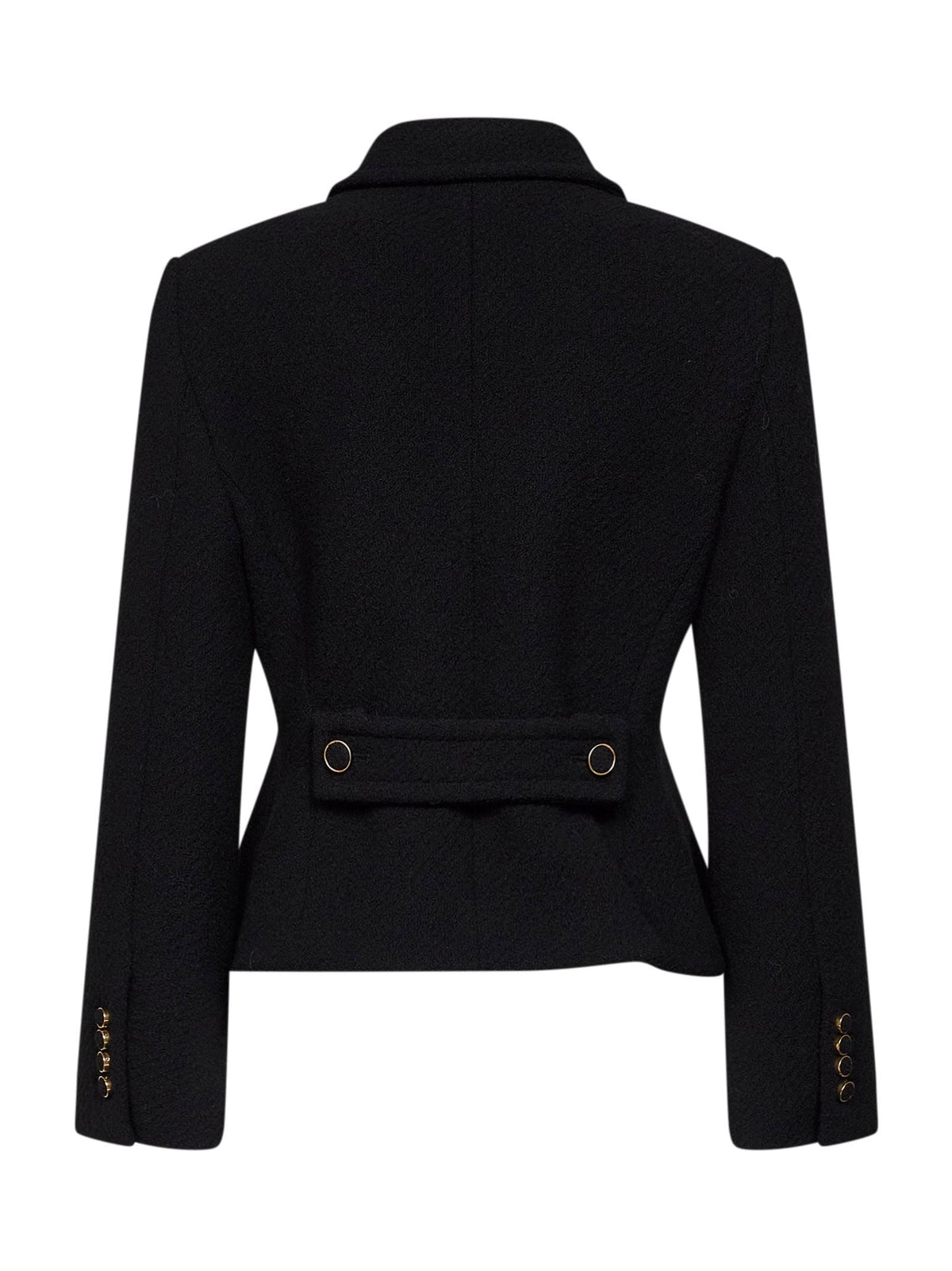 Chloé Women Black Wool Blend Bouclette Jacket
