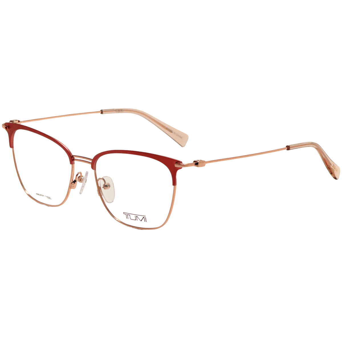 Tumi Women's 53 mm Rose Gold Opticals