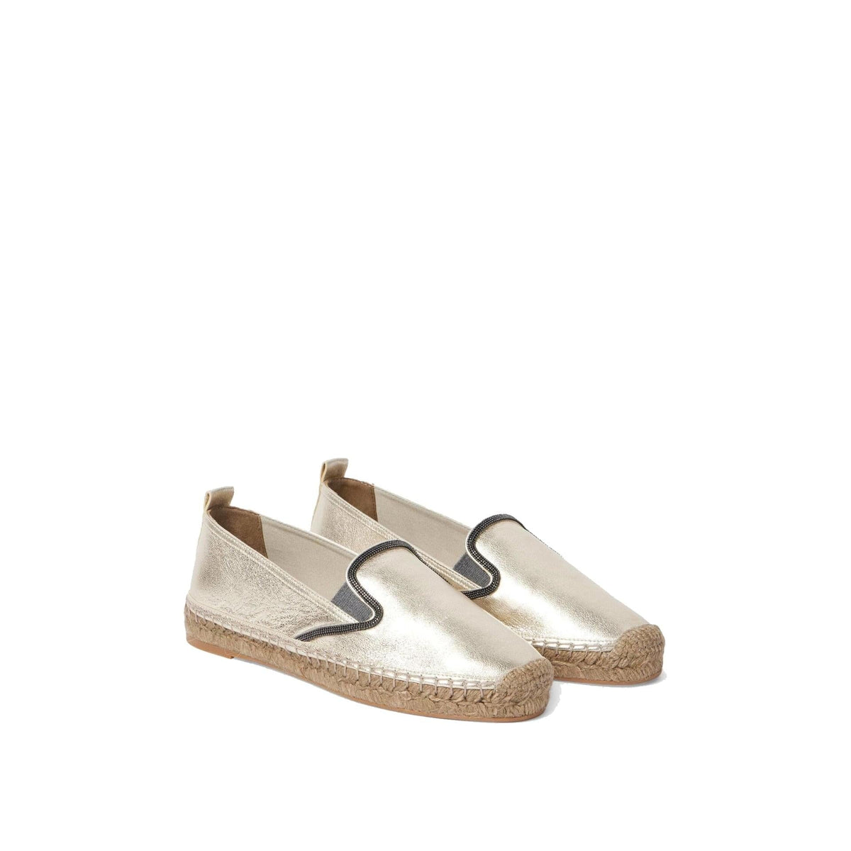 Brunello Cucinelli Leather Espadrilles Women