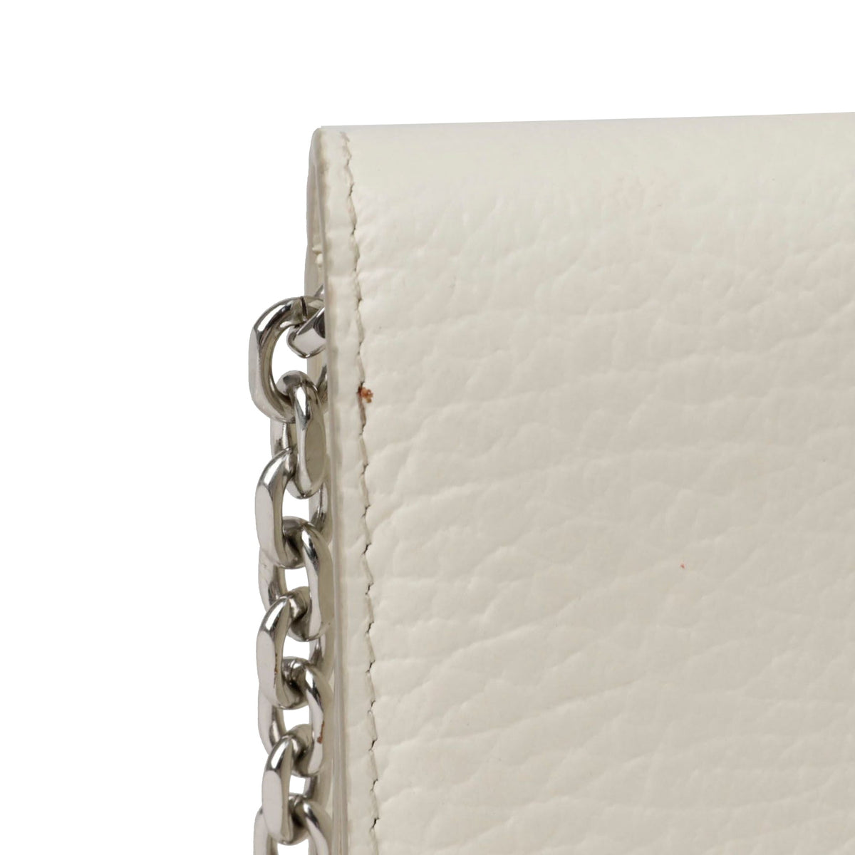 Post Stitch Chain Wallet Crossbody