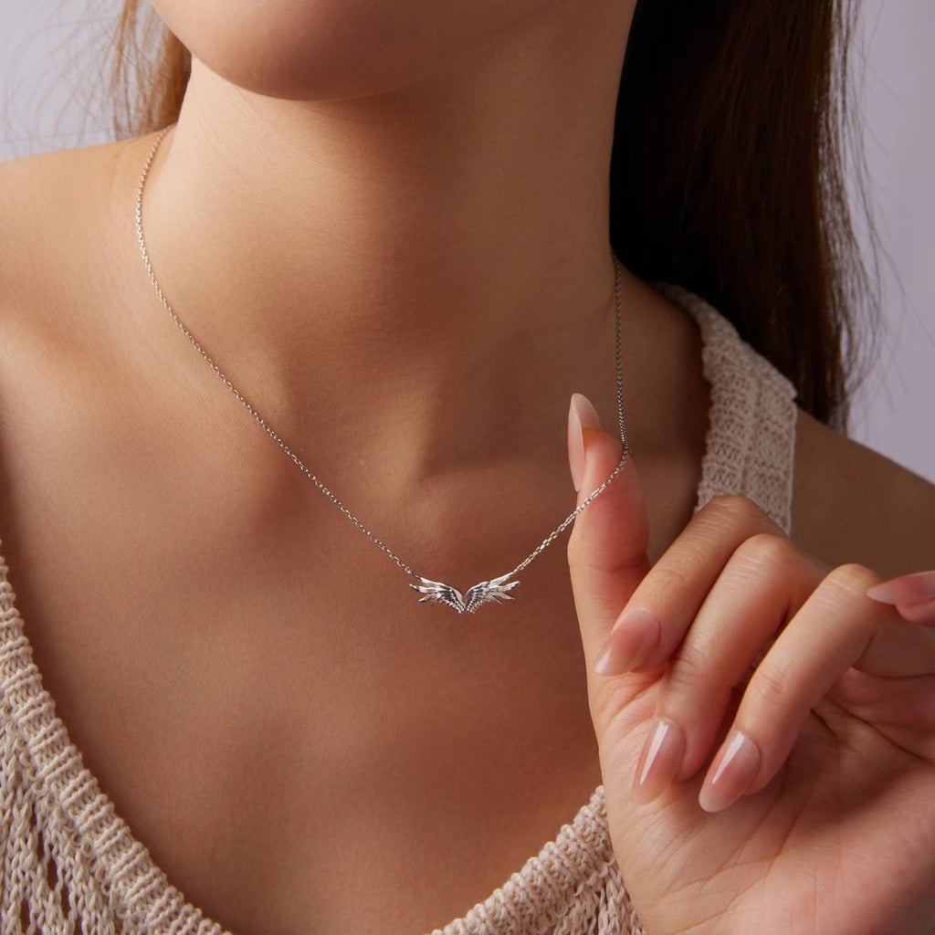 Angel Wing Harmony Necklace