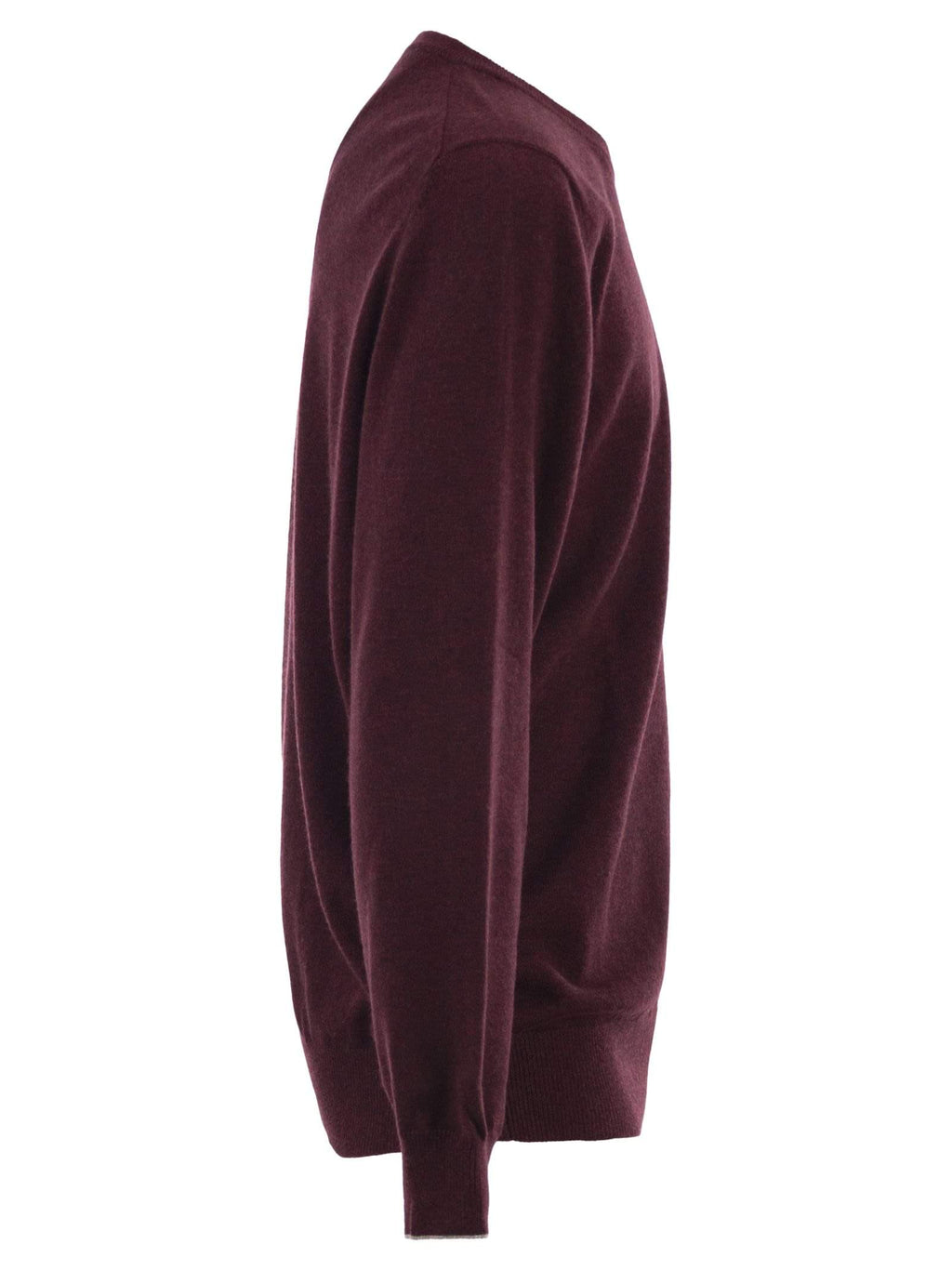 Brunello Cucinelli Men Pure Cashmere Crew-Neck Sweater
