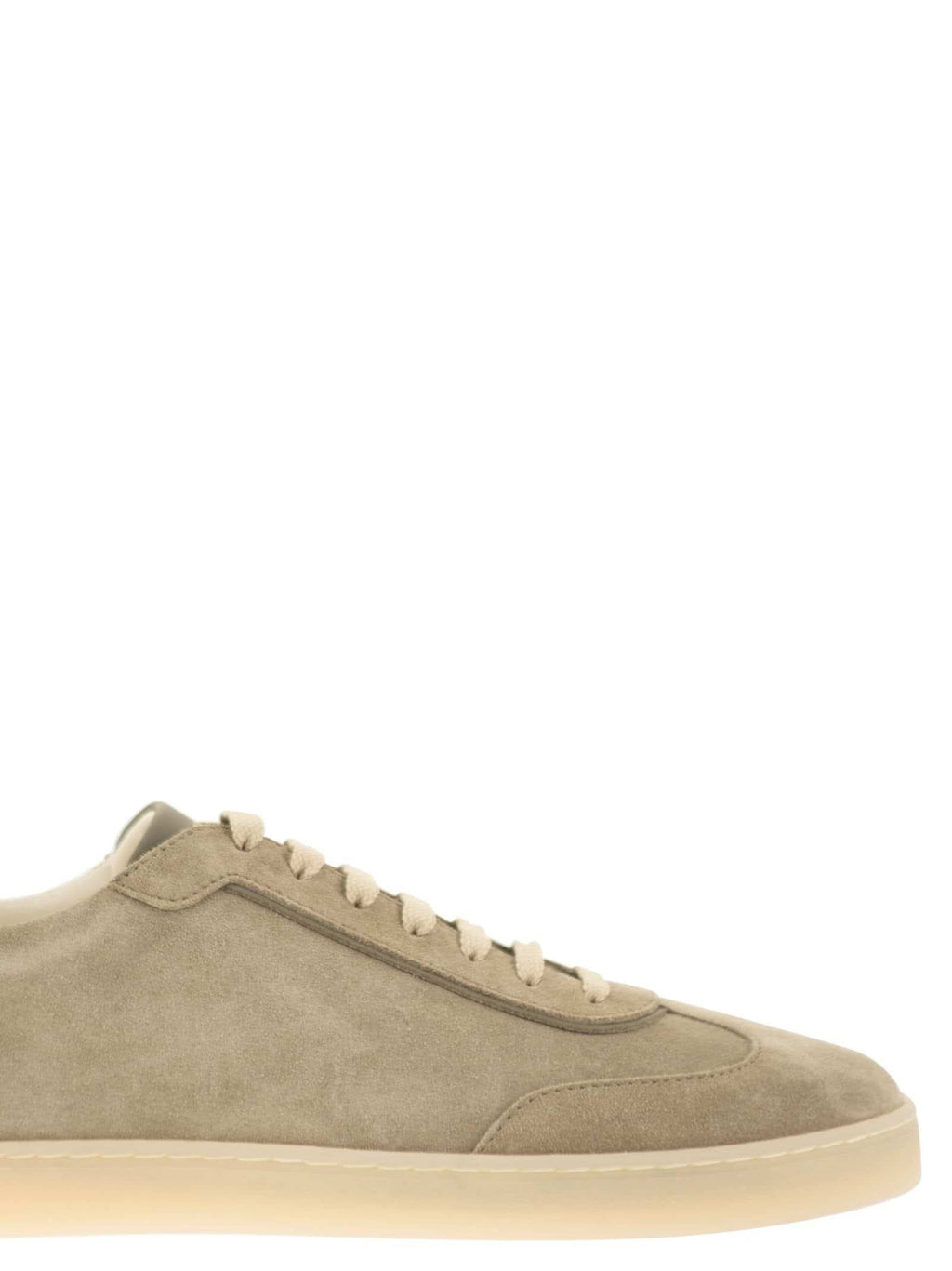 Brunello Cucinelli Men Suede Trainers