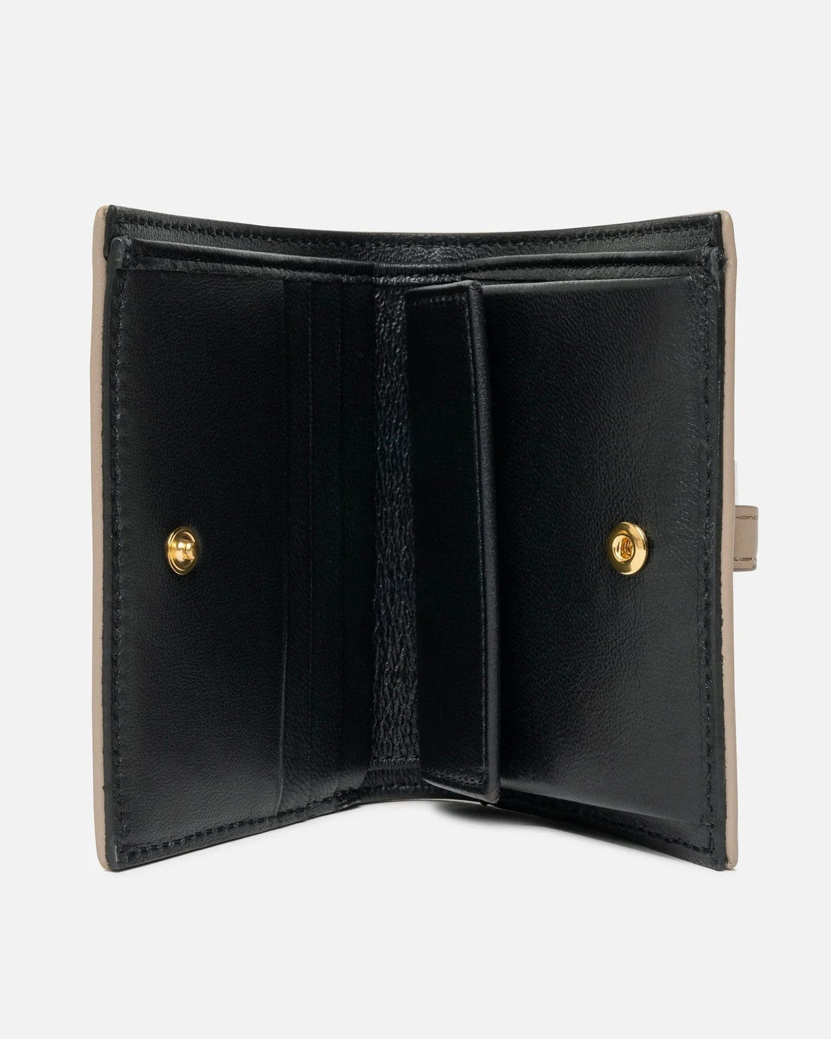 Marni Prisma Billfold Leather Wallet - Cork Beige