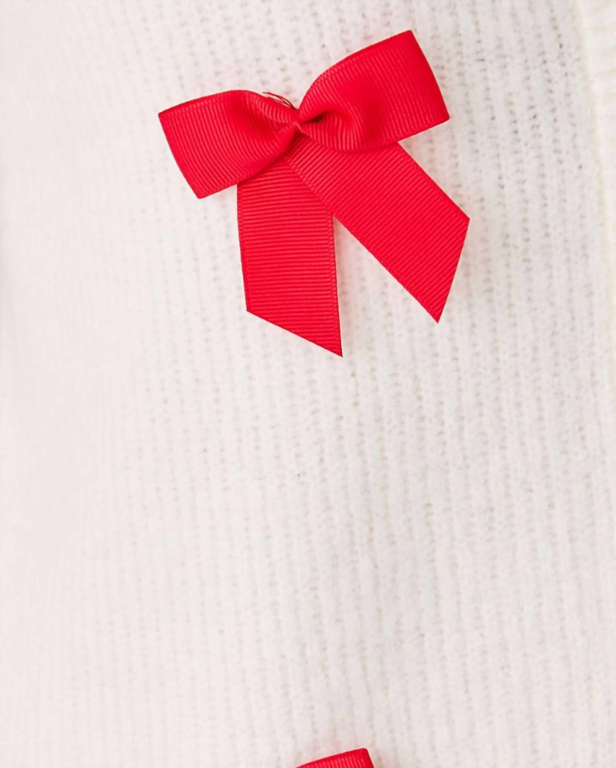 Zarie Cardigan In Coconut Party Bows