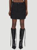 Balenciaga Women Deconstructed Mini Skirt