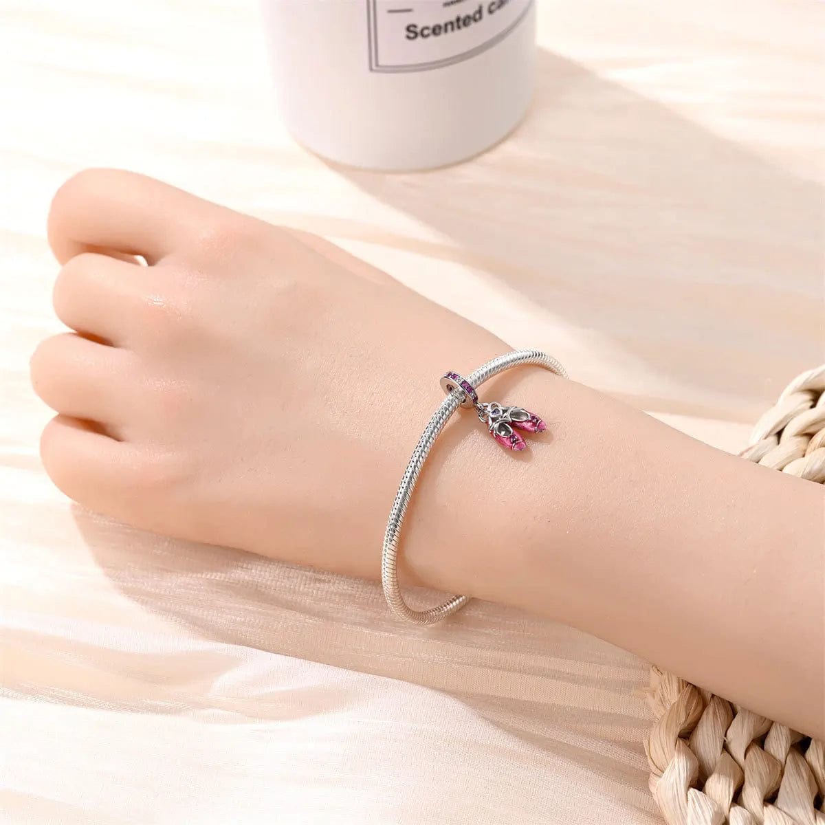 Barbie Ballet Shoes Charm