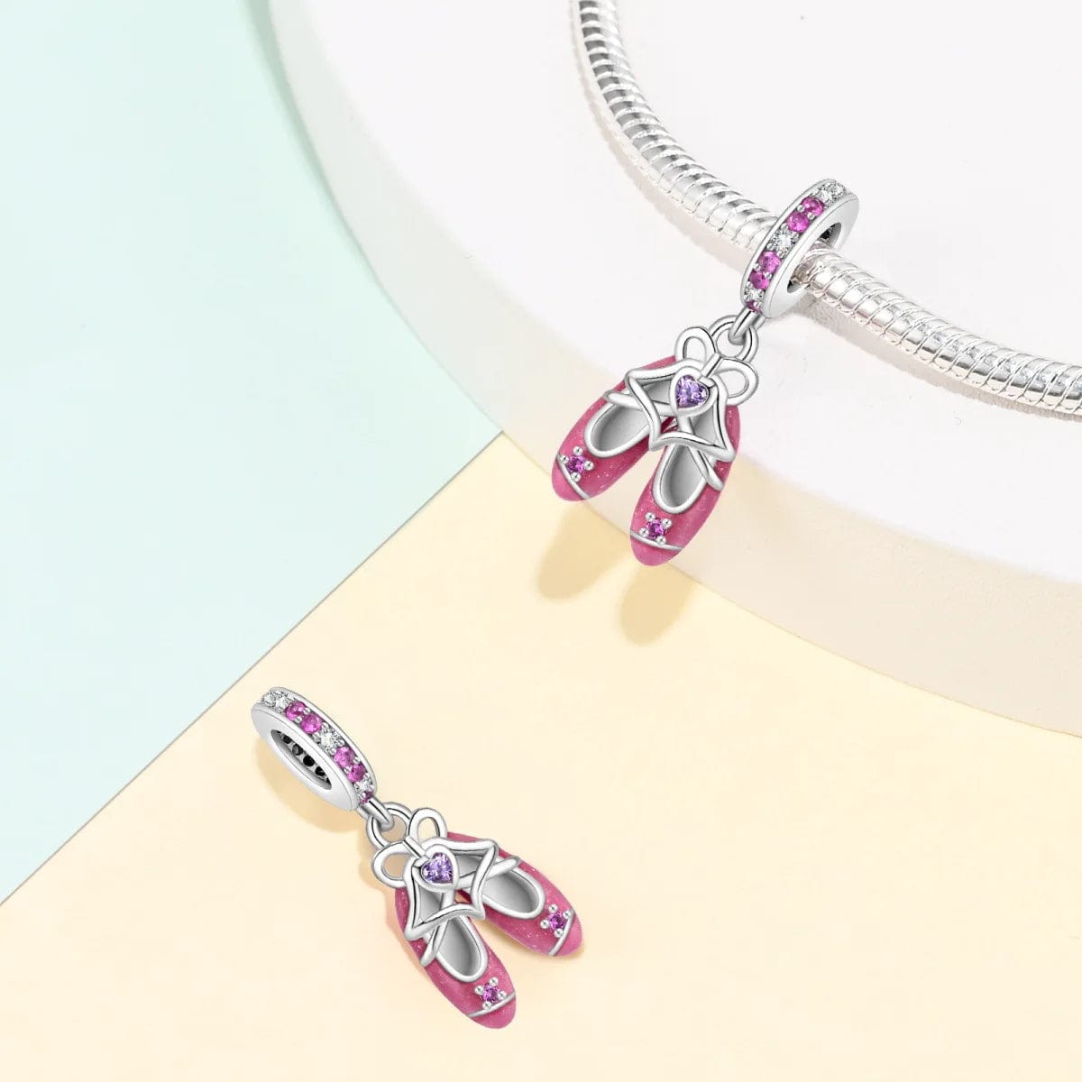 Barbie Ballet Shoes Charm