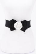 Flower Bow Elastic Belt
