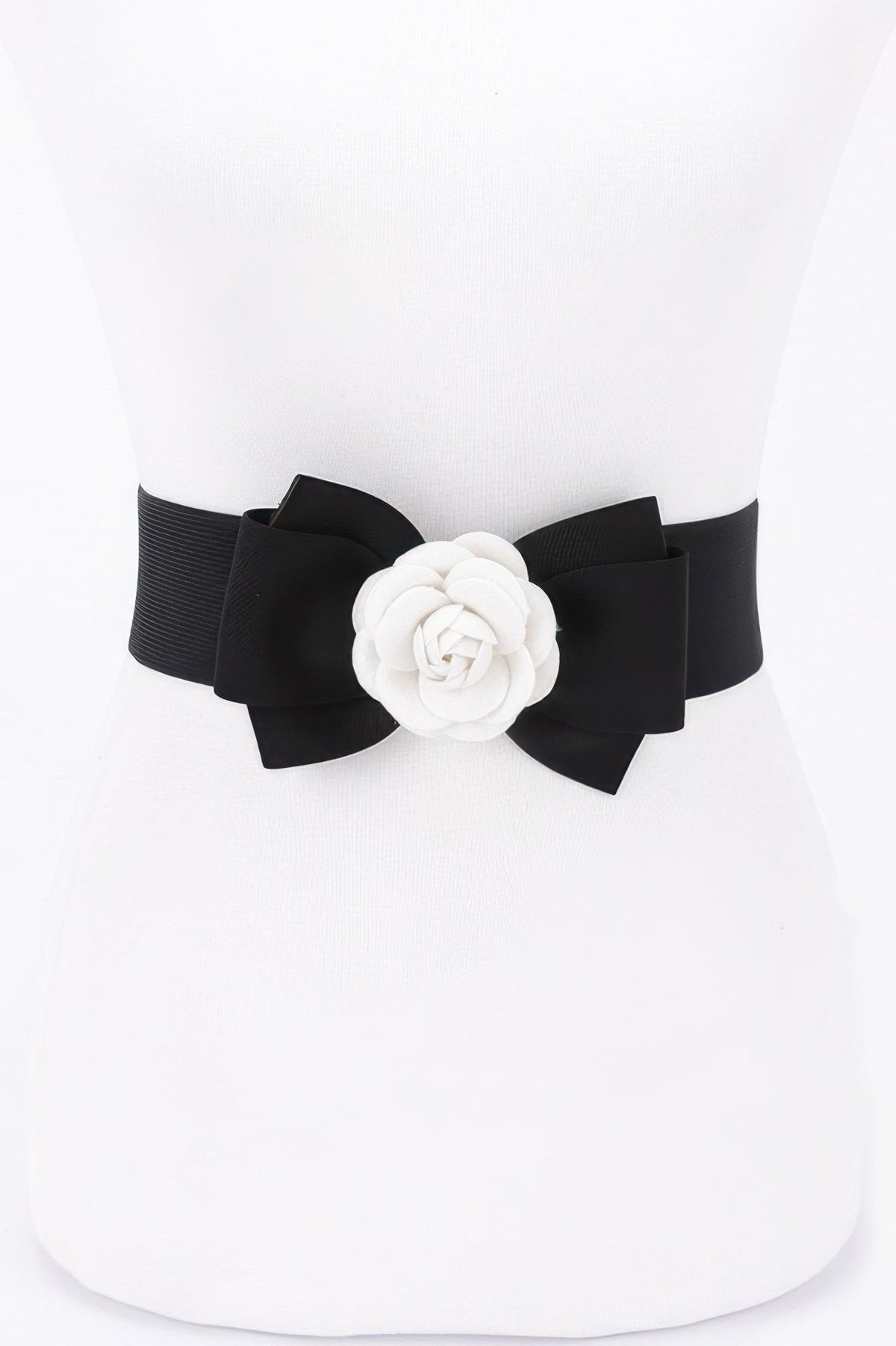 Flower Bow Elastic Belt