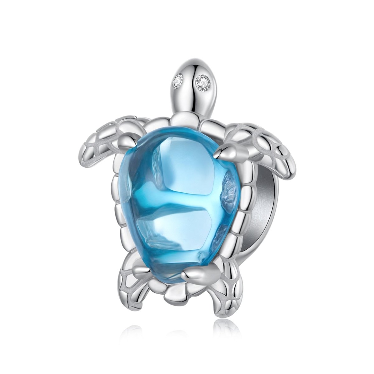 Blue Ocean Turtle Charm