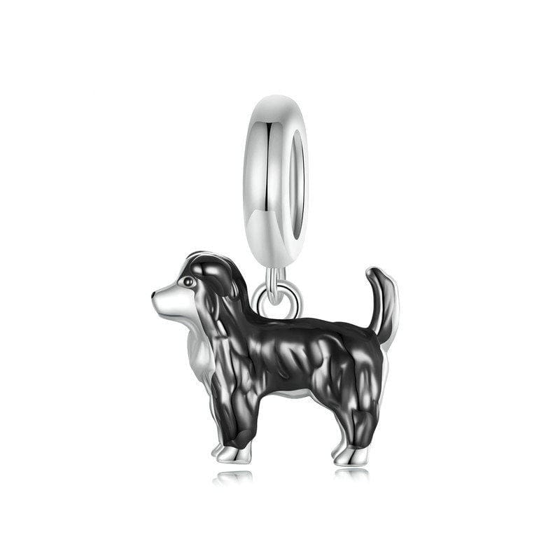 Border Collie Dangle Charm