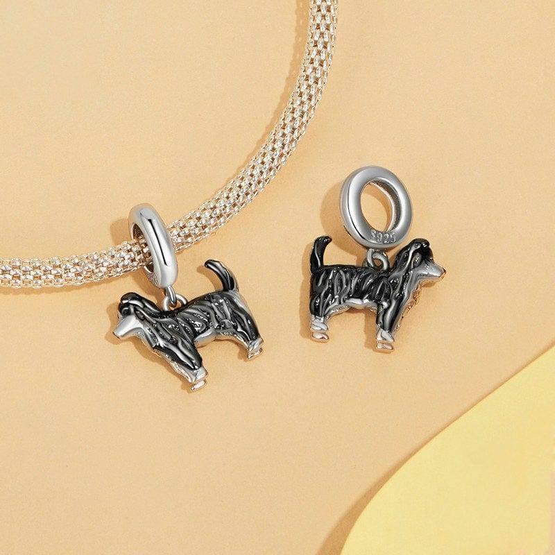 Border Collie Dangle Charm